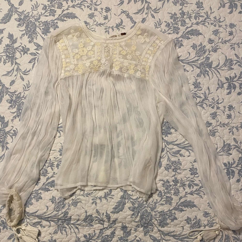 FP Sheer Blouse